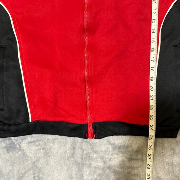 Vintage Umbro Alberta Canada Soccer Embroidered Full zip Jacket Men's Large - Picture 11 of 11